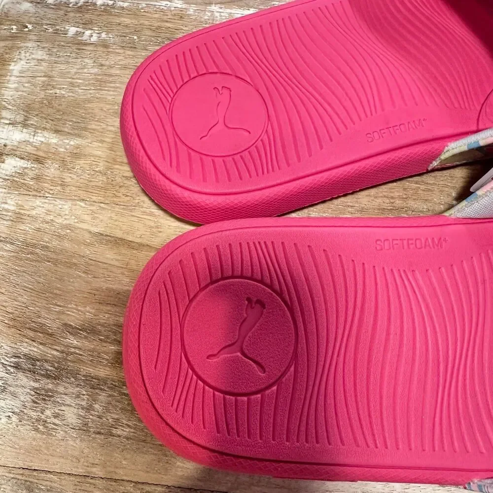 Puma Slide Sandals Size 4